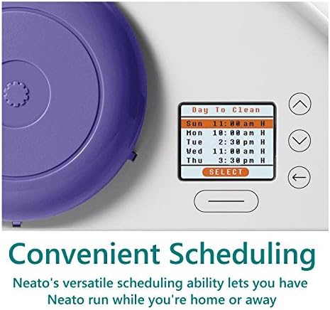 Neato Robotics Botvac 80 Vacuum Cleaner With Scheduling; Grey